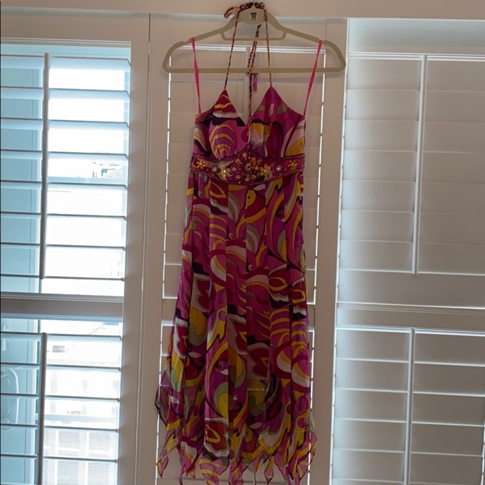 Sue Wong Silk Dress
